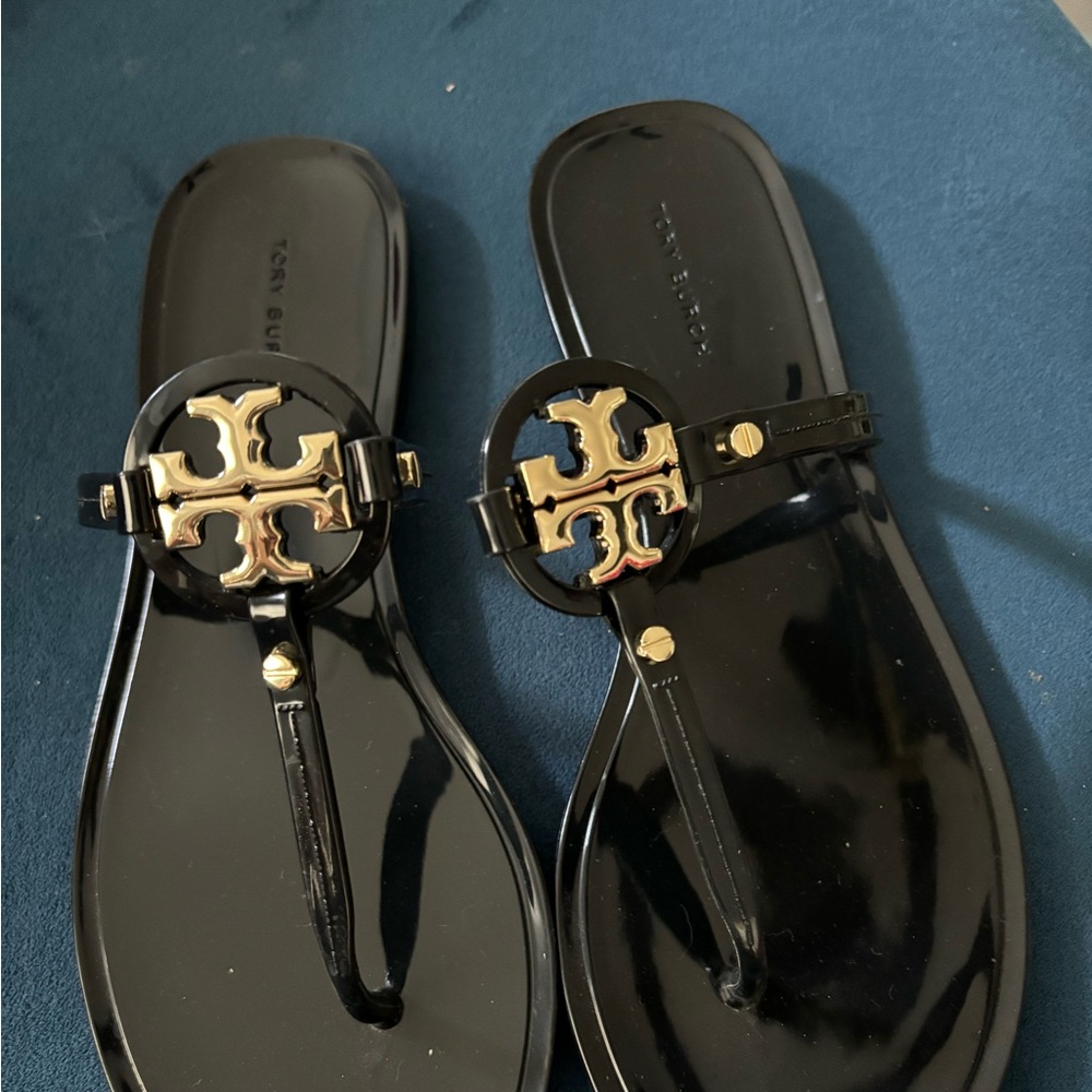 Black Tory Burch Miller Sandal size 6